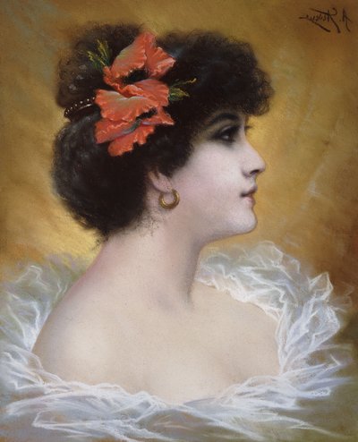 A Fair Beauty by Agapit Stevens