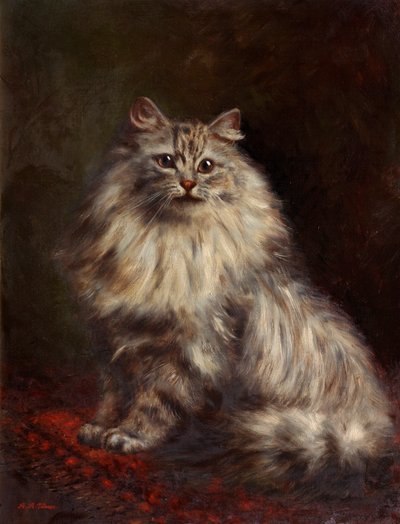 Persian Cat, c.1908-20 by Agnes Augusta Talboys