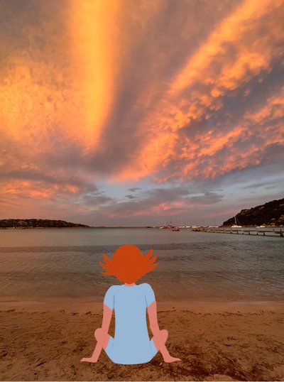 Sunset by Agnes Girardon