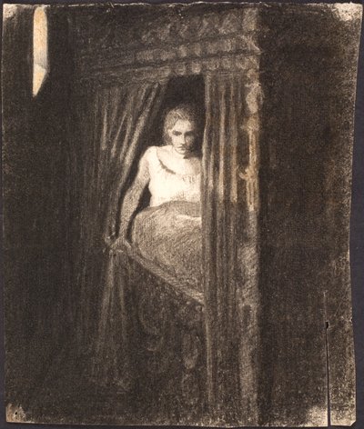 Woman in Alcove by Agnes Slott Møller