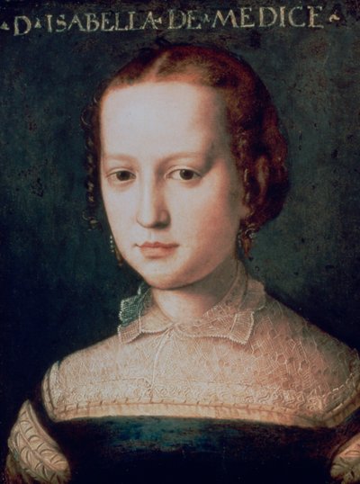Isabella de Medici by Agnolo Bronzino