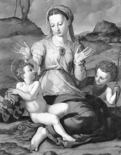 Madonna and Child with Saint John by Agnolo Bronzino