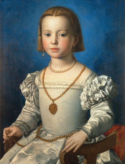 Portrait of Bia de Medici, 1542 by Agnolo Bronzino