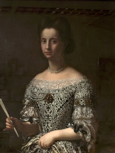 Portrait of an Infanta of Spain by Agnolo Bronzino