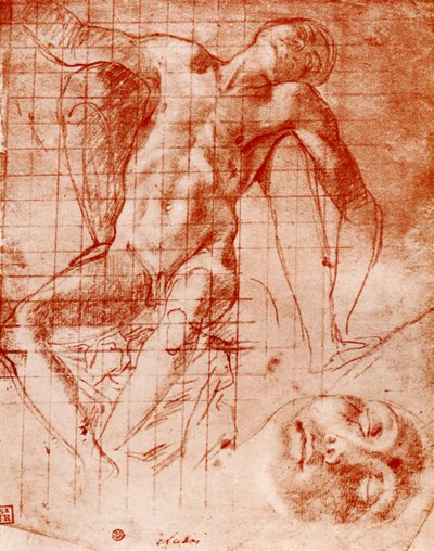 Studies by Agnolo Bronzino