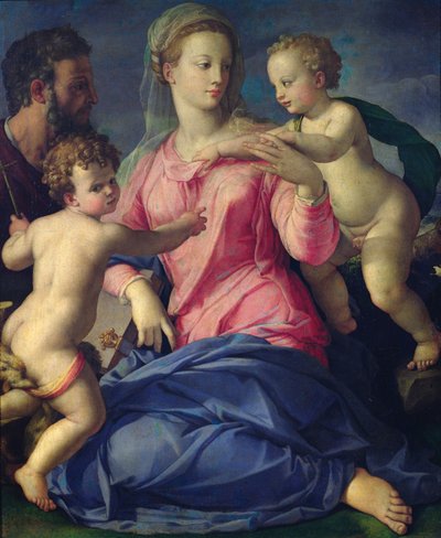 The Holy Family by Agnolo Bronzino