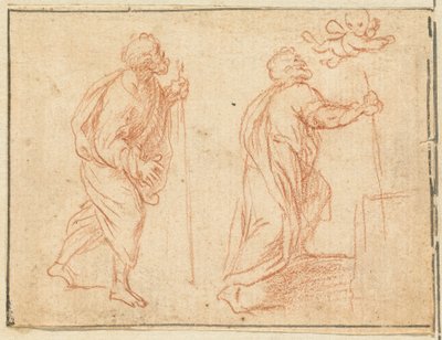 An Apostle Guided by an Angel by Agostino Masucci