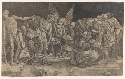 Skeletons by Agostino Veneziano