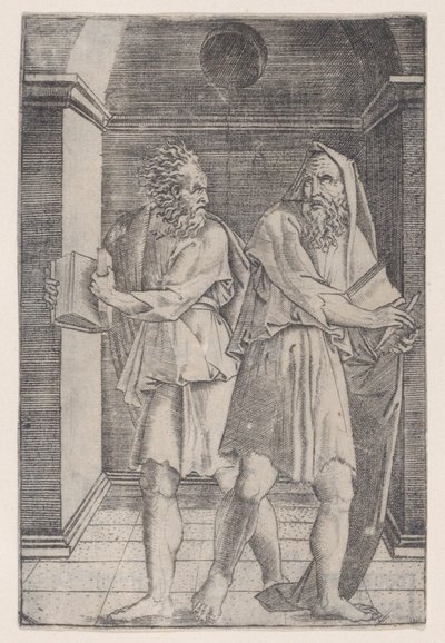 The Philosophers by Agostino Veneziano