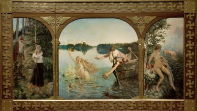 A. Gallen-Kallela, The Aino Myth by Akseli Valdemar Gallen Kallela