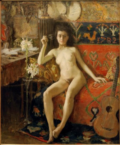 Unmasked by Akseli Valdemar Gallen Kallela