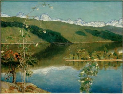 Thunderclouds on the Horizon by Akseli Valdemar Gallen Kallela