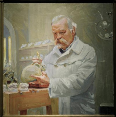 Portrait of Matti Äyräpää by Akseli Valdemar Gallen Kallela