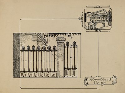 Cast Iron Fence by Al Curry