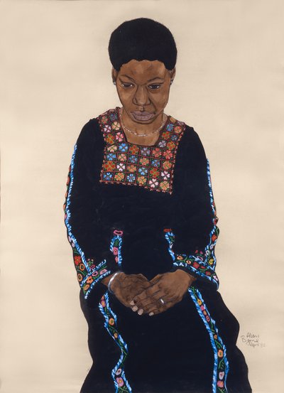 Black Woman by Alan Byrne