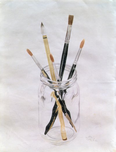 Brushes in a Jar by Alan Byrne