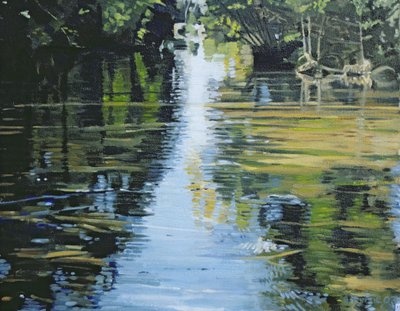 Shimmering River, 2003 by Alan Byrne