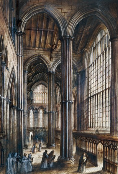 Fountains Abbey by Alan Ernest Sorrell