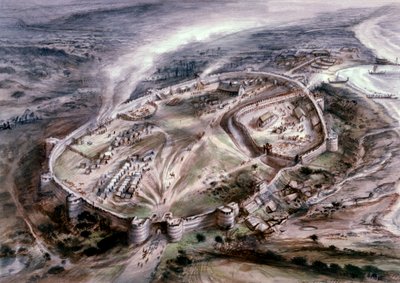 Pevensey Castle, c. 3rd century, c. 1960s by Alan Ernest Sorrell