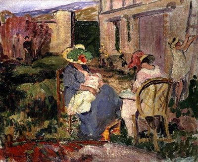 The Family by Albert Charles Lebourg