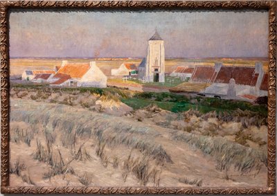 Evening on the Dune, Mariakerke-on-Sea by Albert Baertsoen