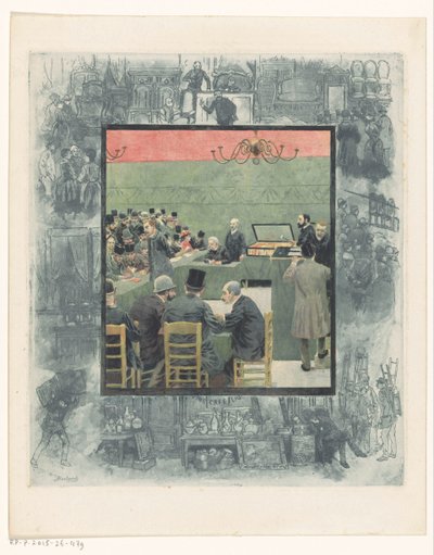 Book Auction by Albert Bertrand