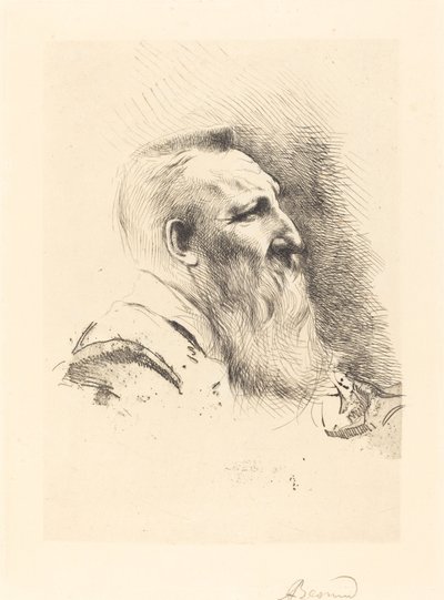 Auguste Rodin by Albert Besnard