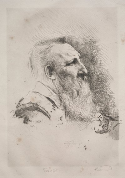Auguste Rodin, 1900 by Paul Albert Besnard