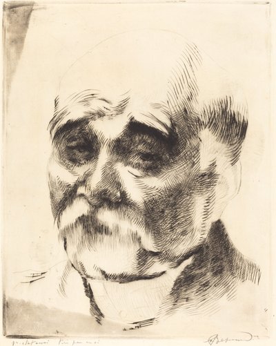 Georges Clemenceau by Albert Besnard