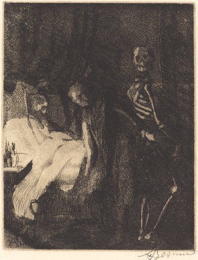 Importunate by Albert Besnard