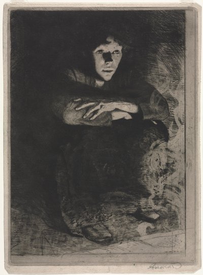 In the Ashes by Albert Besnard