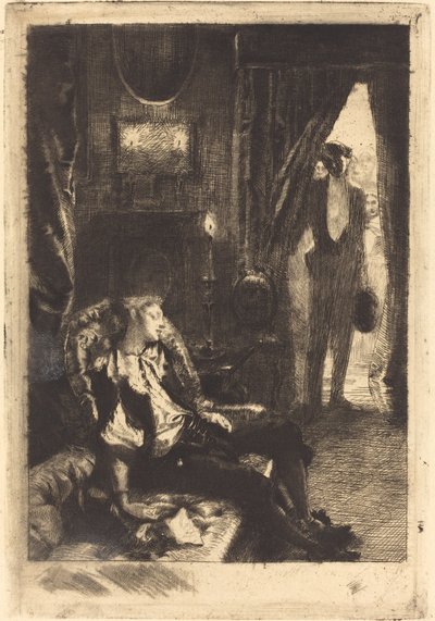 Iza Sleeping by Albert Besnard