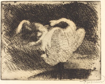 Leda Sleeping by Albert Besnard