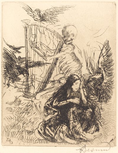Musician by Albert Besnard