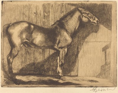 Pony by Albert Besnard
