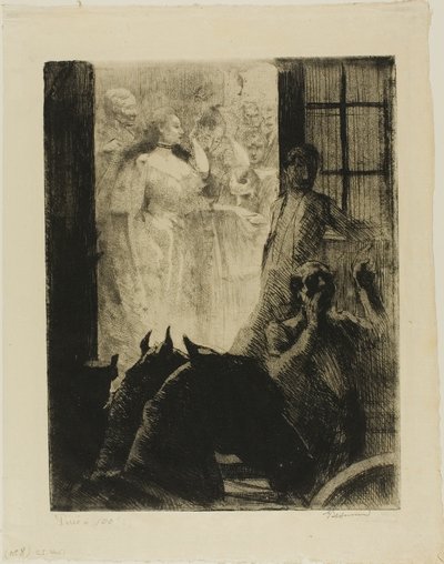 Social Success, plate seven from Woman by Albert Besnard