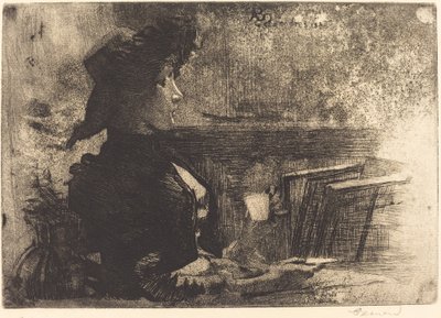The Cup of Tea by Albert Besnard