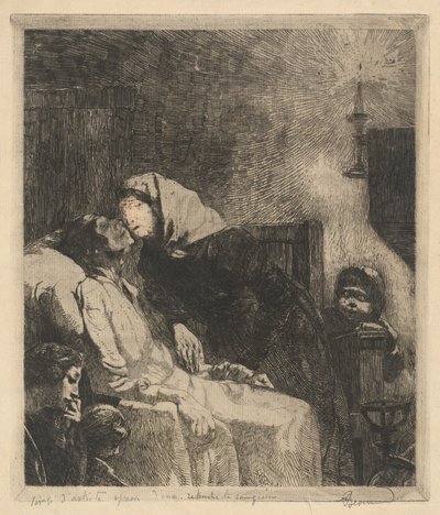 The End by Albert Besnard