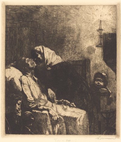 The End by Albert Besnard