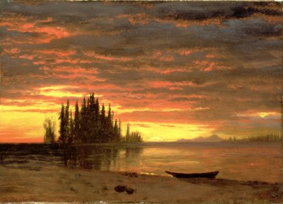 California Sunset by Albert Bierstadt