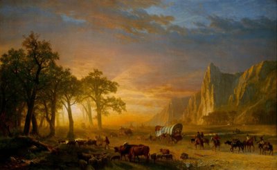 Emigrants Crossing the Plains by Albert Bierstadt