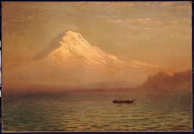Sunrise on Mount Tacoma by Albert Bierstadt