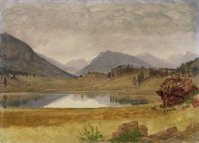 Wind River Country by Albert Bierstadt