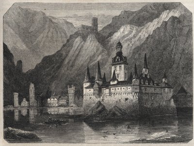 Exterior view of the Pfalz by Albert Bligny