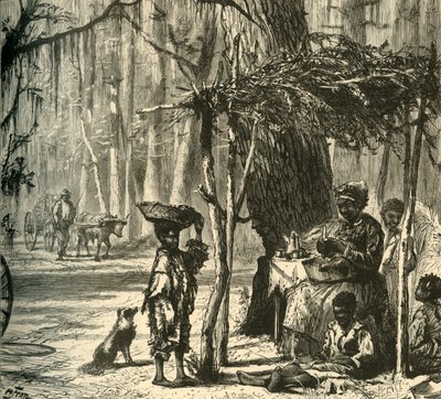 A Road-side Scene near Charleston by Albert Bobbett