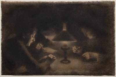 Evening by Albert Charles Lebourg