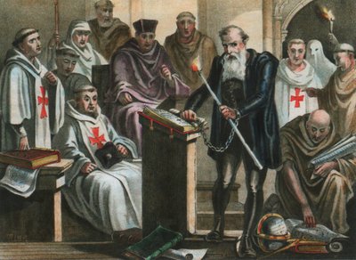 Galileo Galilei Before the Holy Office by Albert Chereau