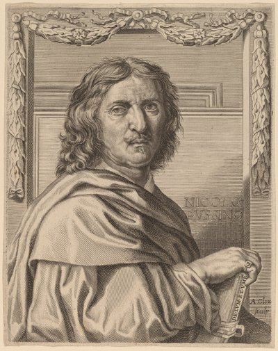 Nicolas Poussin by Albert Clouet