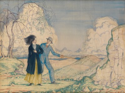 Romance by Albert Daniel Rutherston