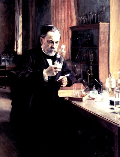 Louis Pasteur by Albert Gustaf Aristides Edelfelt